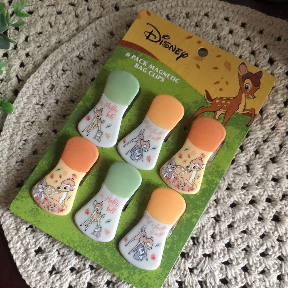 Disney Bambi Pastel Magnetic Bag Clips